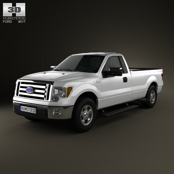 Ford F-150 XLT RegularCab 65ftBox 2011 - 3DOcean Item for Sale