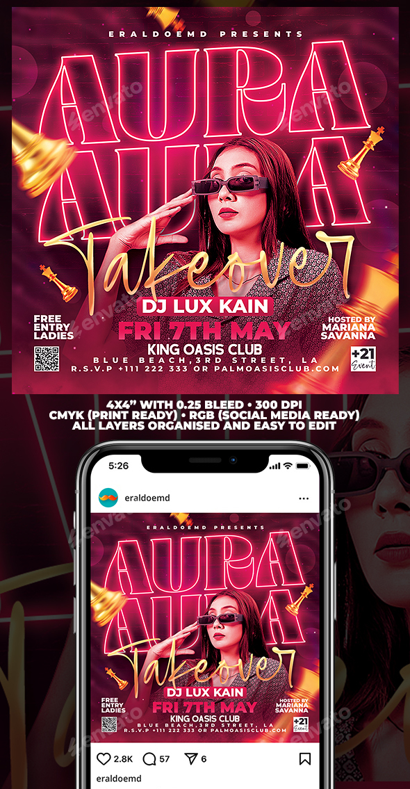 Night Club Party Flyer