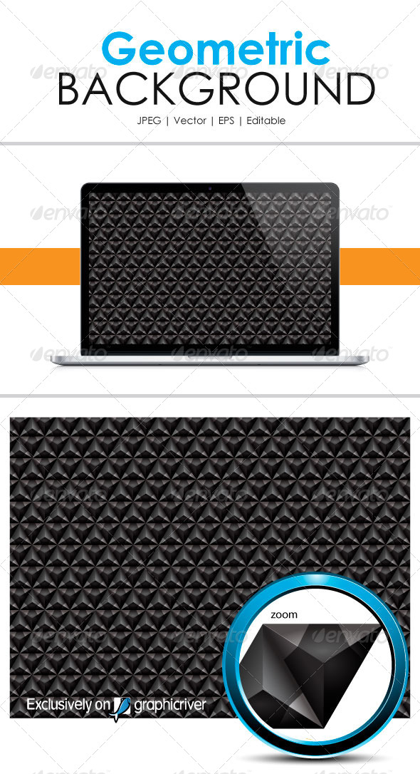 Geometric Vector Pattern - Patterns Decorative