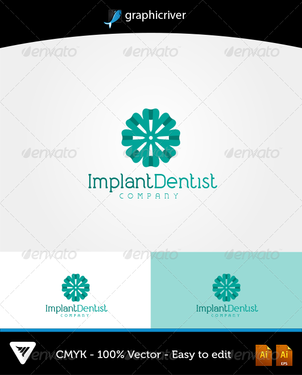 ImplantDentist Logo - Logo Templates