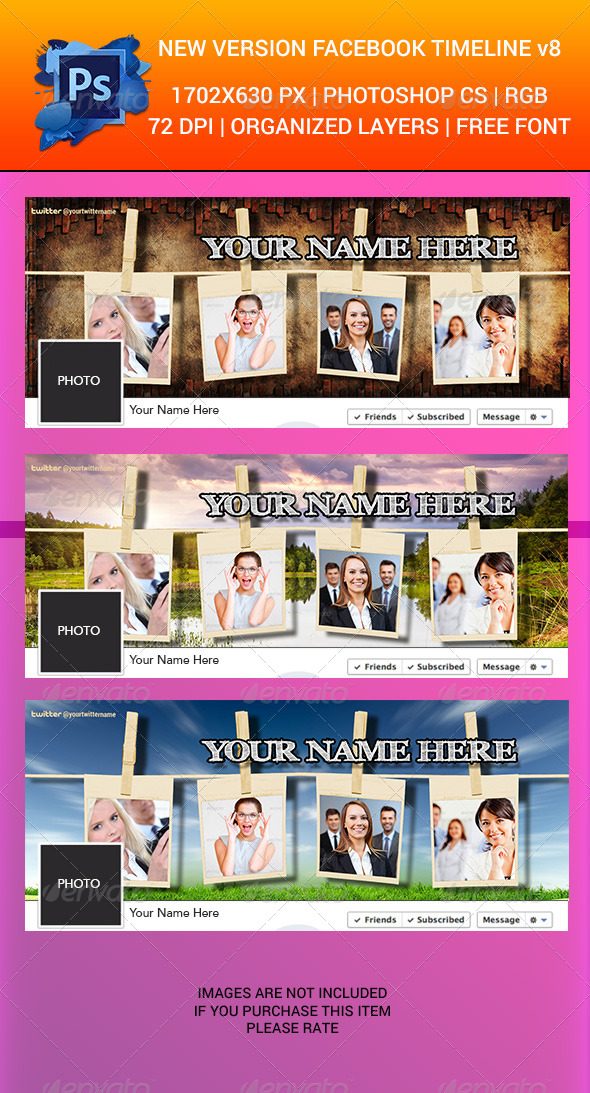 Facebook Timeline Cover v8 - Facebook Timeline Covers Social Media
