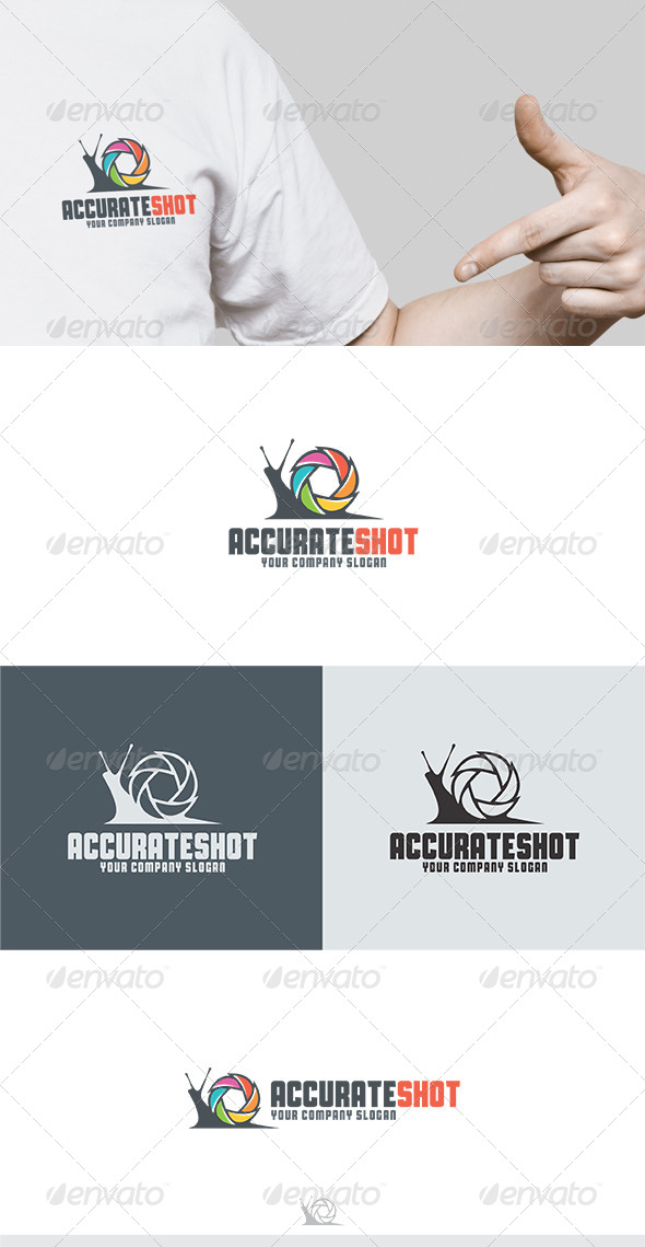 Accurate Shot Logo - Animals Logo Templates