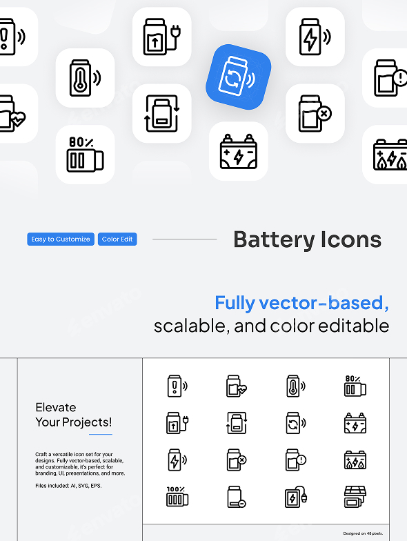 Battery Icons