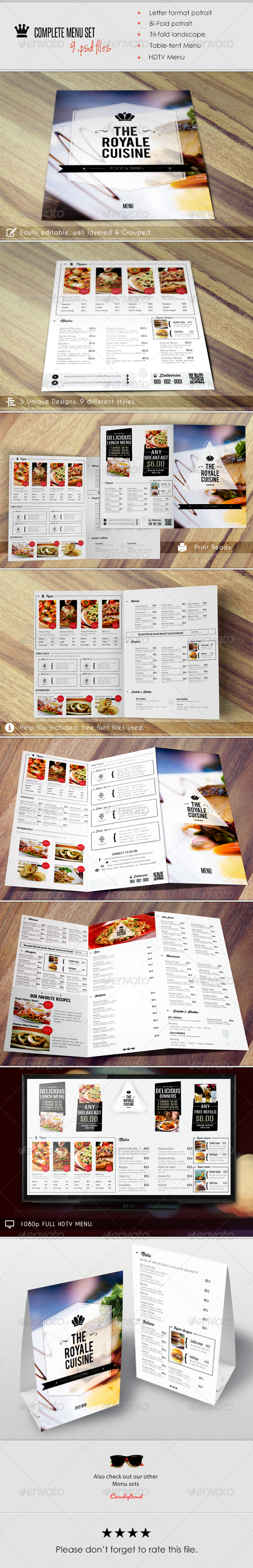 Menu Pack 2