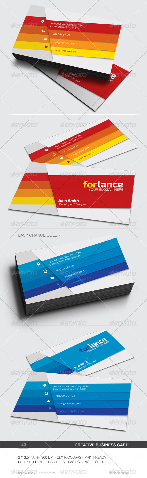 Creative Business Card - 20 - Creative Business Cards