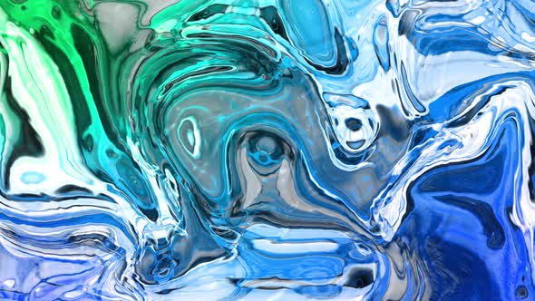 Abstract Colorful Glowing Liquid Waves Motion Background alt