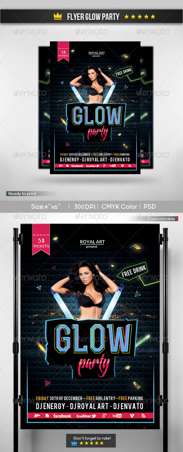 Glow Party - Clubs & Parties Events