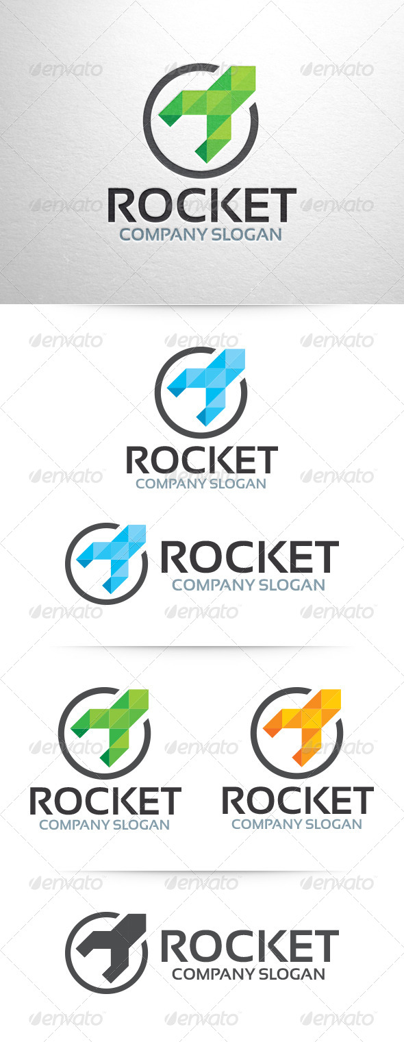 Rocket Logo Template - Abstract Logo Templates