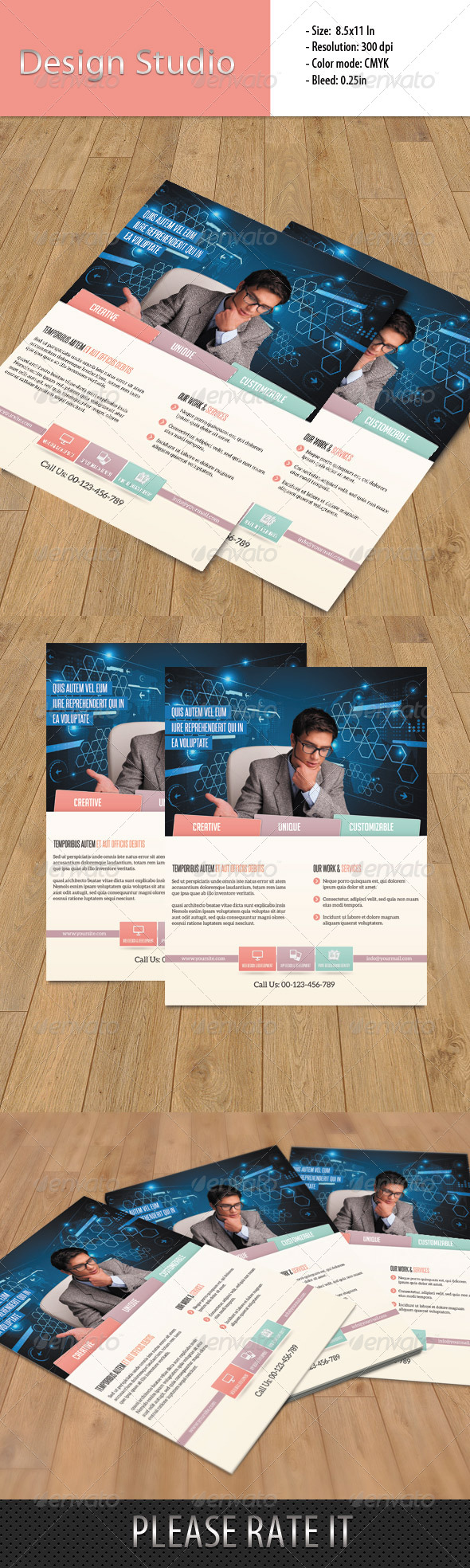Flyer - Design Studio - Corporate Flyers