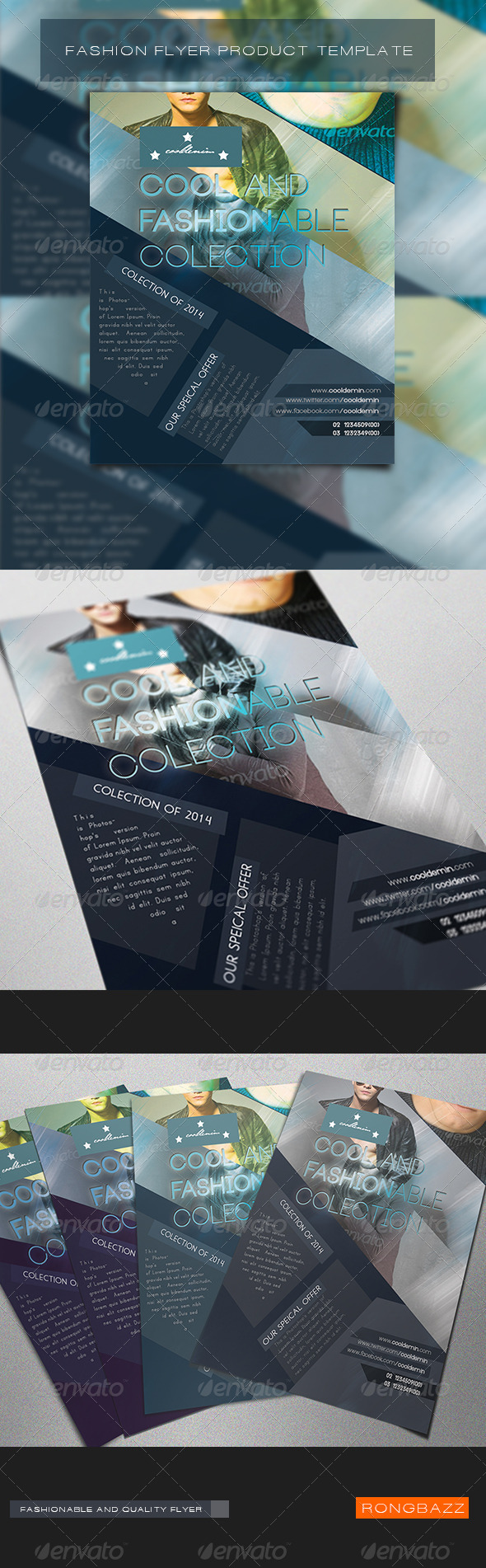 Fashion Product Flyer Template 1.0 - Commerce Flyers
