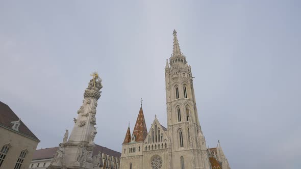 The Gothic Matthias Church in Budapest