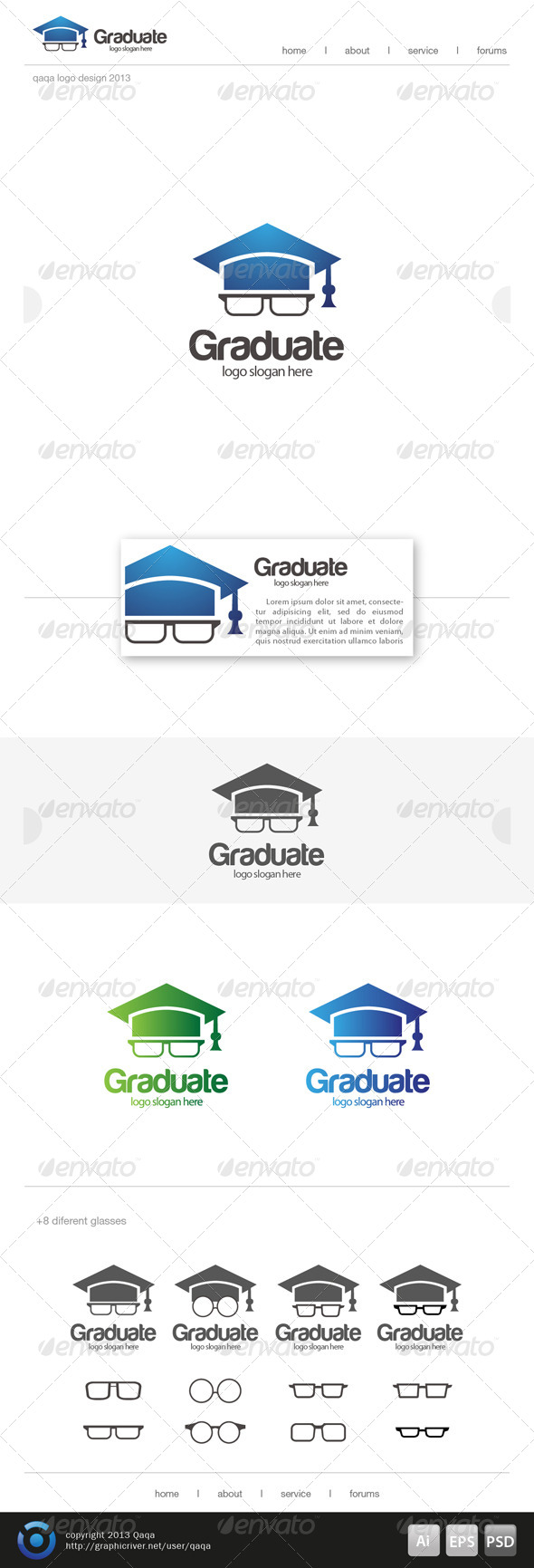 Geeks Graduate Logo - Logo Templates