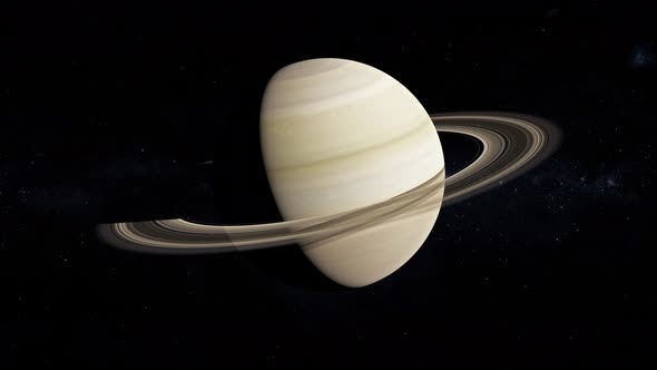 Saturn Planet Spin & Cycle -1