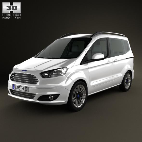 Ford Tourneo Courier 2013 - 3DOcean Item for Sale