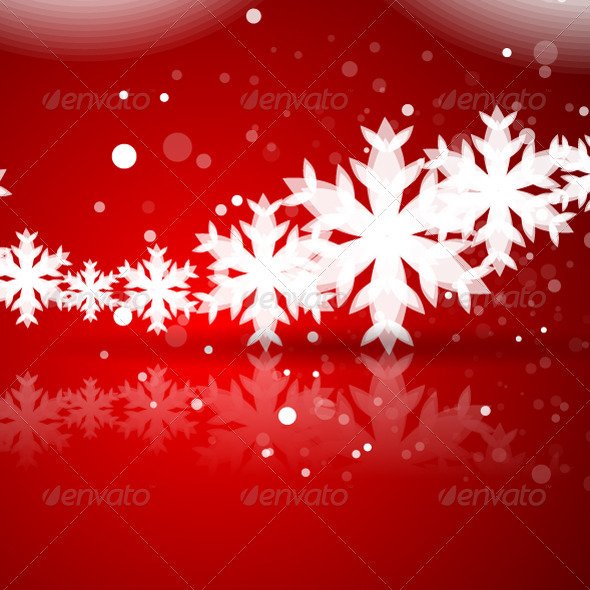 Red Christmas background