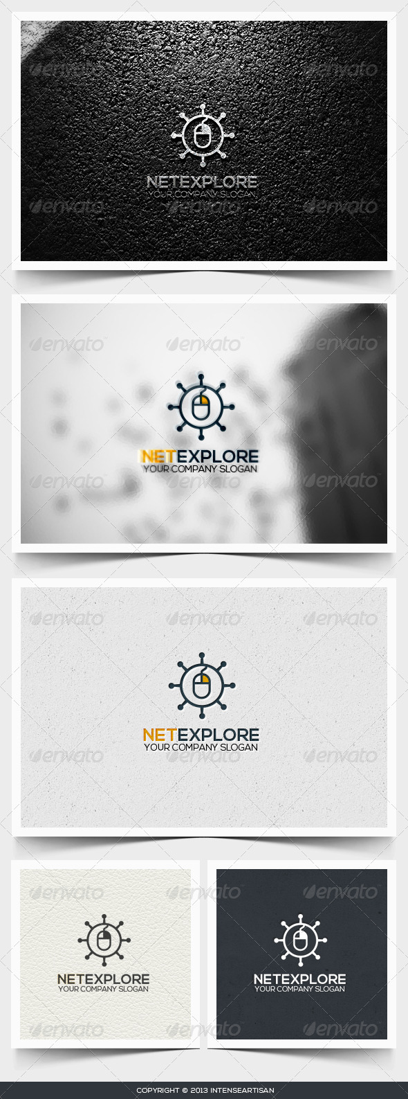 Net Explore Logo Template - Objects Logo Templates