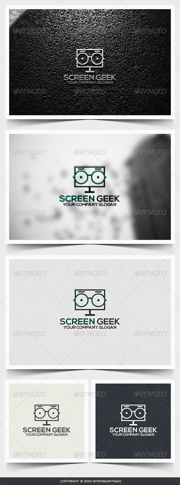 Screen Geek Logo Template - Humans Logo Templates