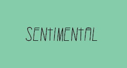 ROMANTIC SENTIMENTAL