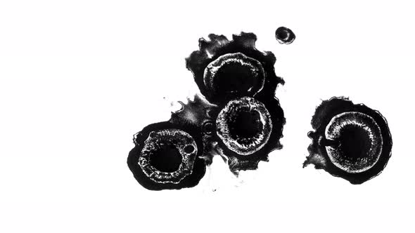 Abstract Ink Drops On Wet Paper alt