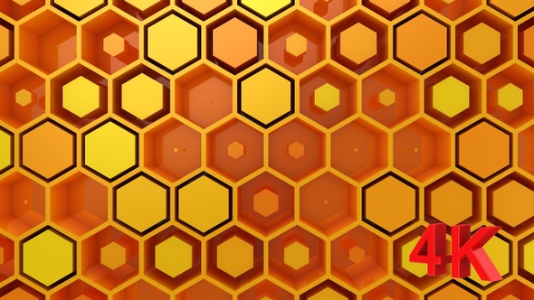 Background of Hexagons alt