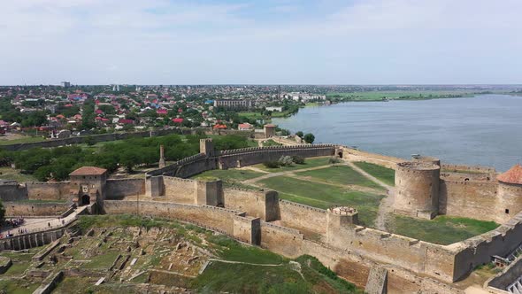 Ancient Akkerman Fortress at Belgorod-Dnestrovsky, Odessa, Ukraine alt