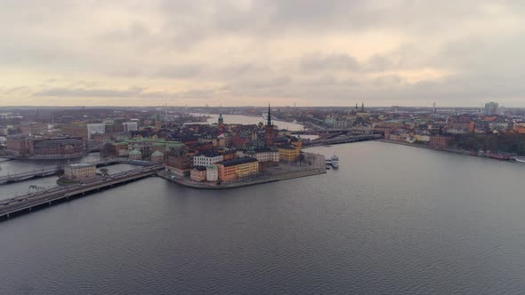  Stockholm City Center Drone