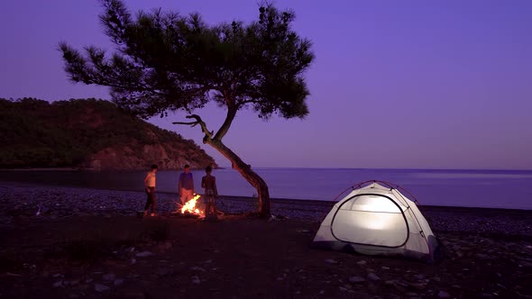 Tourist Camp on the Mediterranean alt