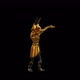 Ancient Egypt God Anubis Dance VJ Loop 1 - VideoHive Item for Sale