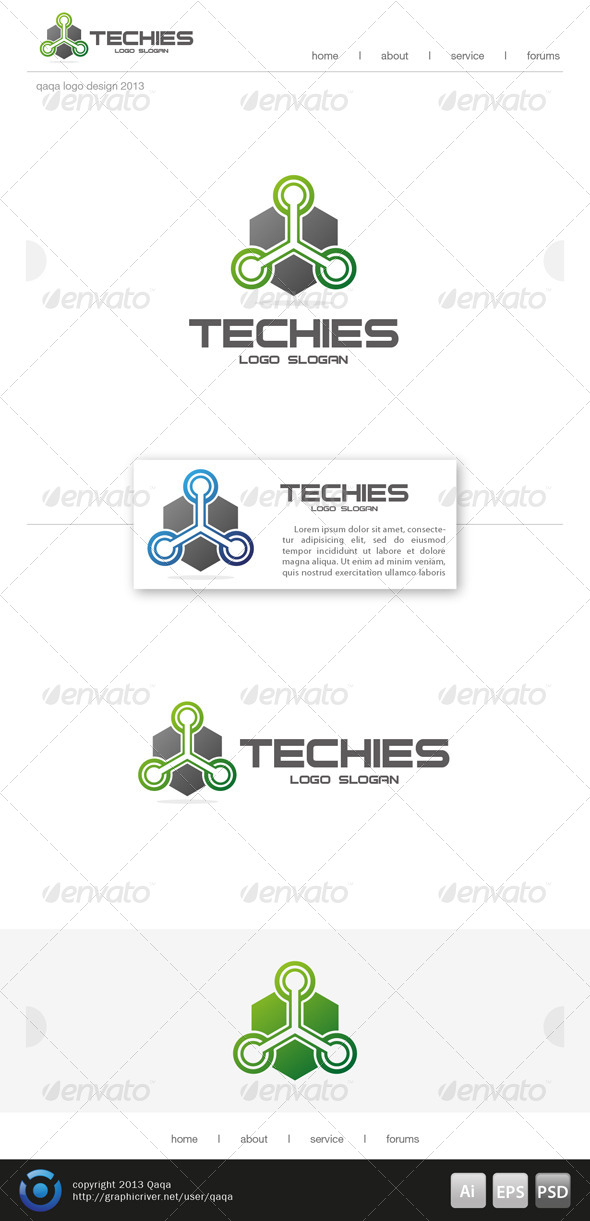 Techies Logo - Logo Templates
