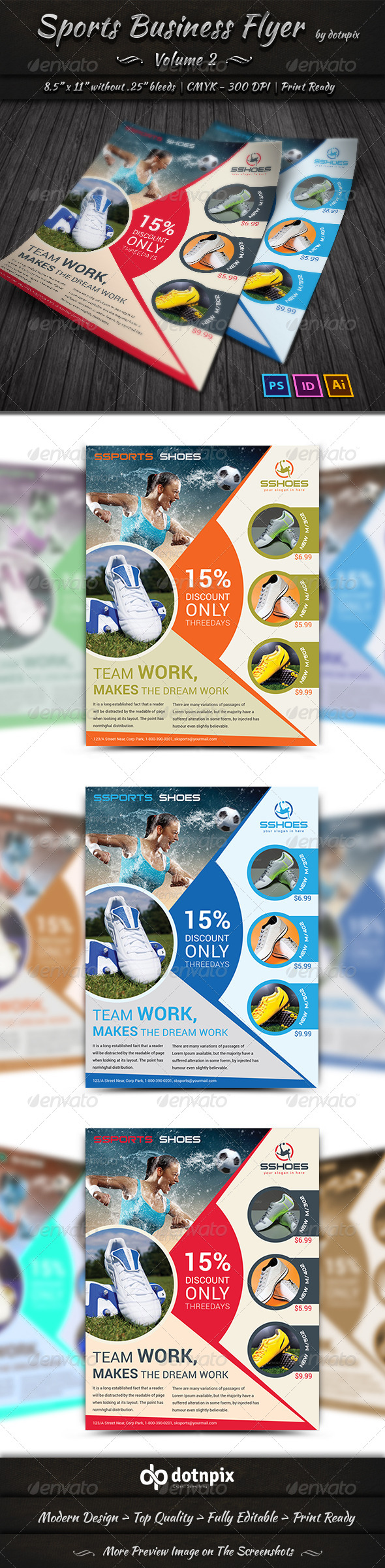 Sports Business Flyer | Volume 2 - Sports Events