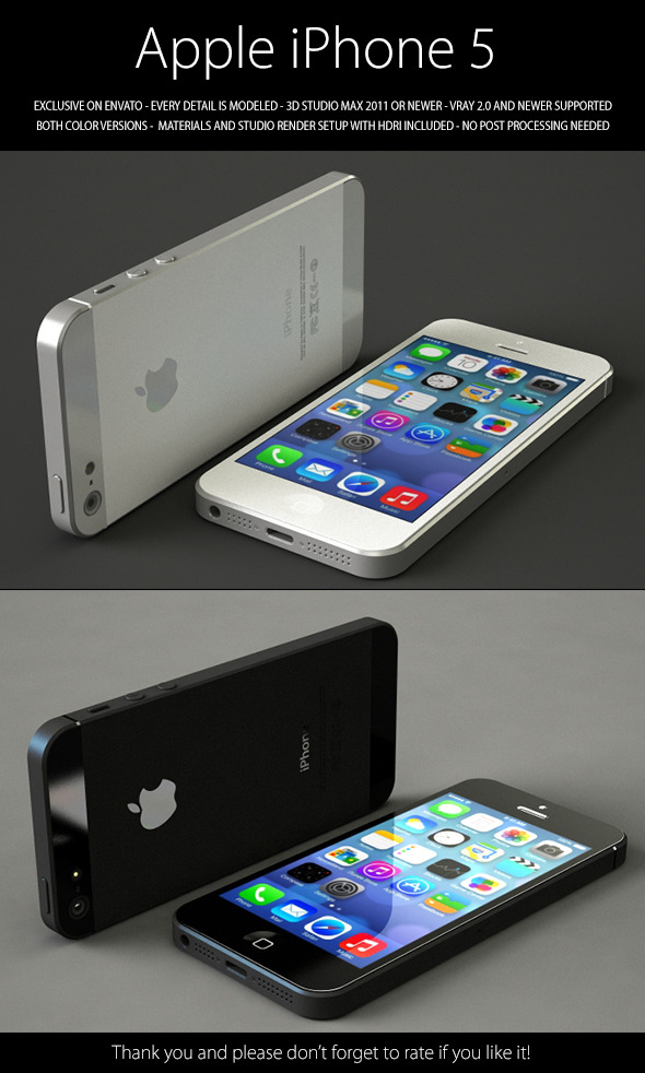 iPhone 5 - 3Docean 5283107