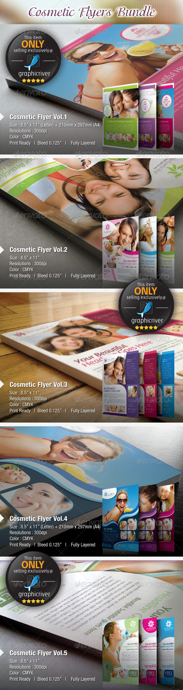 Cosmetic Flyers Bundle - Miscellaneous Events