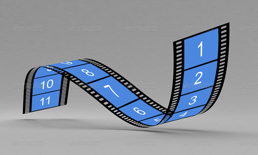 Film Strip Mockup Bundle by themedia GraphicRiver