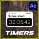 Timers and Countdown Elements - VideoHive Item for Sale