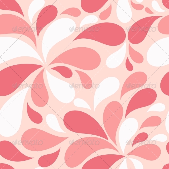 Floral Seamless Pattern Background - Valentines Seasons/Holidays