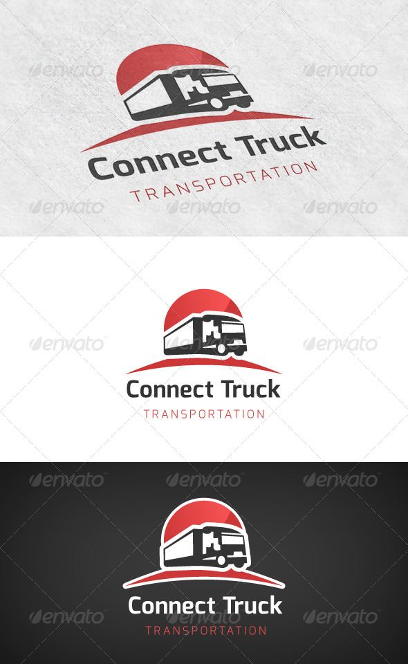 Truck Transport Logo - Objects Logo Templates