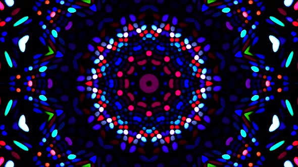 4k,shines, bright light that arranges subtle colorful movements with blue dots, black background alt