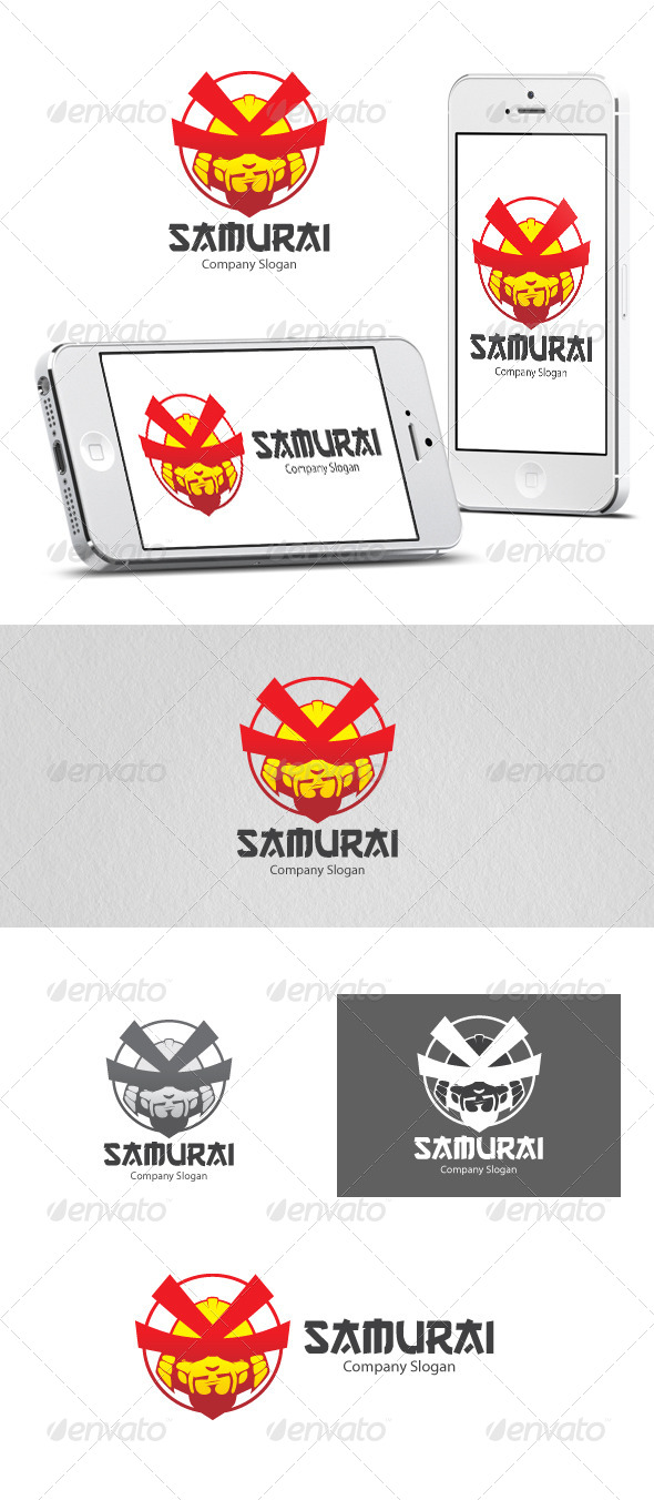 Samurai Logo Template - Humans Logo Templates