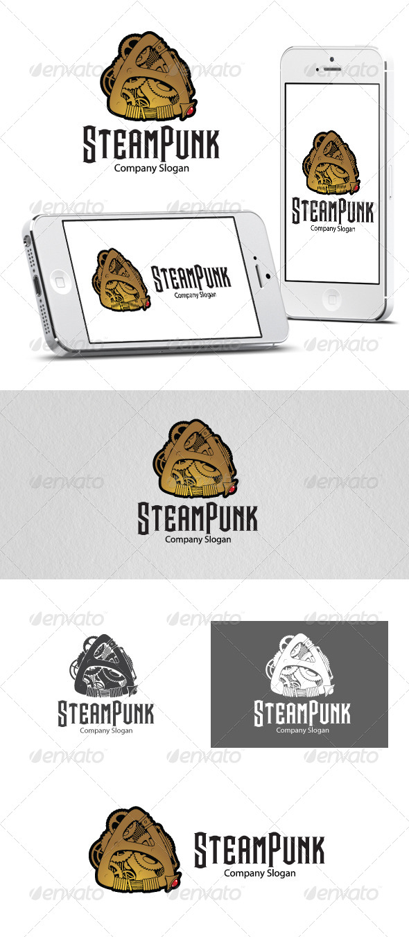 Steam Punk Logo Template - Objects Logo Templates