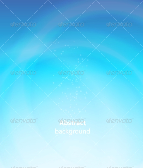 Abstract Aqua Background Vector Iillustration - Abstract Illustrations