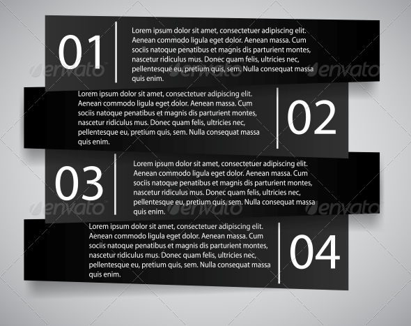 Infographic Business Template Vector Illustration - Web Technology