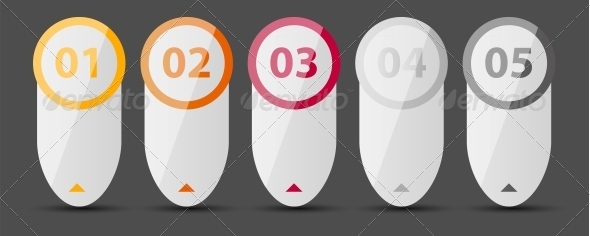 Infographic Business Template Vector Illustration - Web Technology