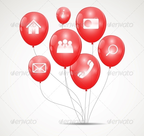 Infographic Business Template Vector Illustration - Web Technology