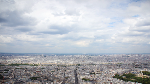 Paris Top View 2 - Timelapse