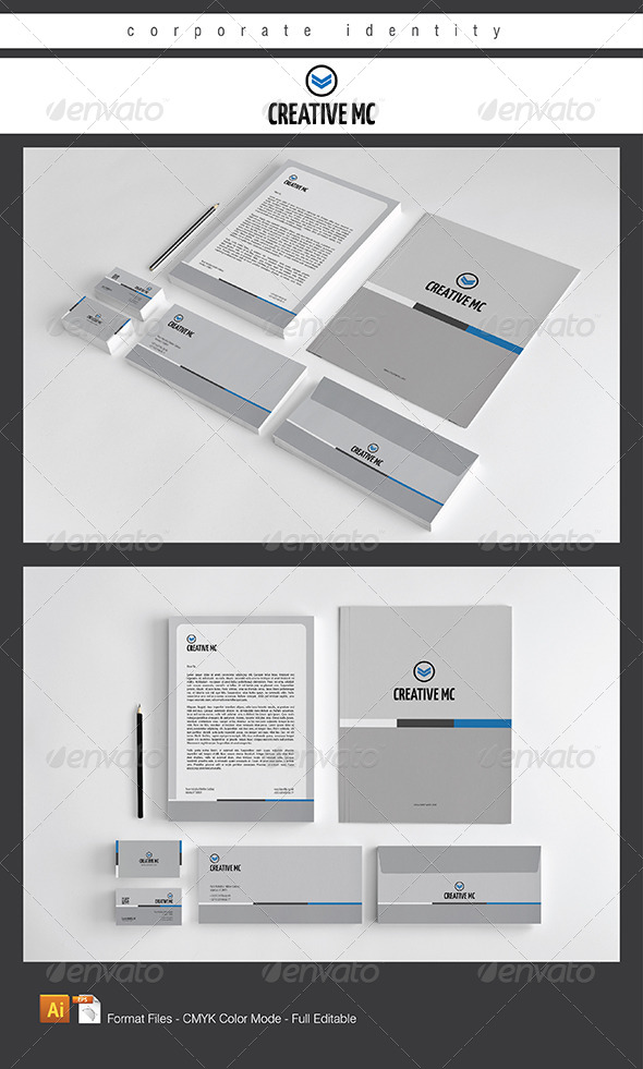 Creative MC - Stationery Print Templates