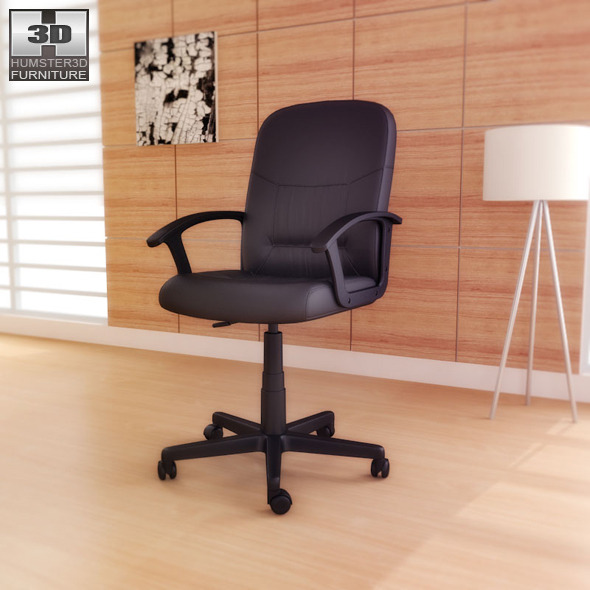 Ikea Moses Swivel Chair 3d Model By Humster3d 3docean