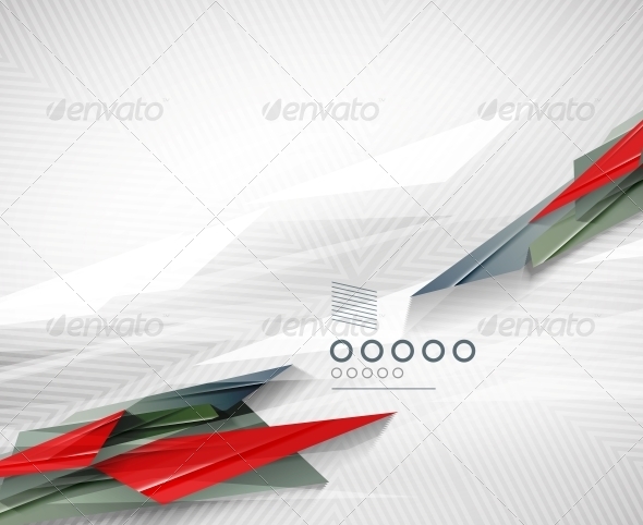 Geometric Shape Abstract Triangle Background - Web Technology