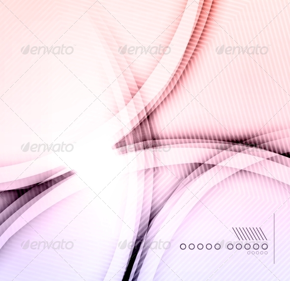 Purple Shadow Wave Abstraction - Web Technology