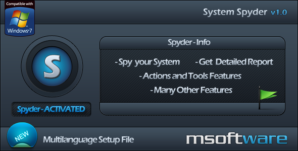 System Spyder - CodeCanyon 6512759