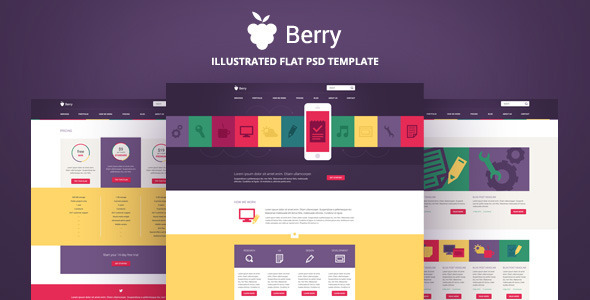 Berry - Illustrated - ThemeForest 6513294
